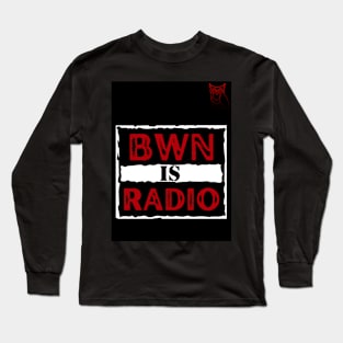 Bwn is Radio Design Long Sleeve T-Shirt